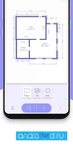 AR Plan 3D: Regla, Medidas Screenshot 2