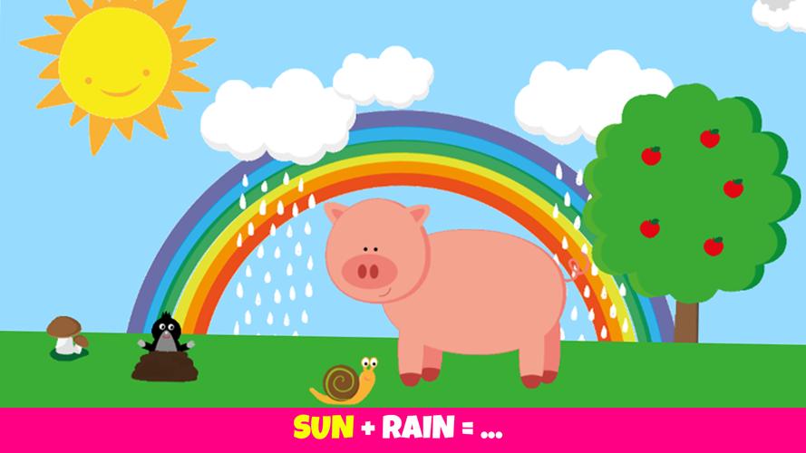 Animals, kids game from 1 year Capture d'écran 3