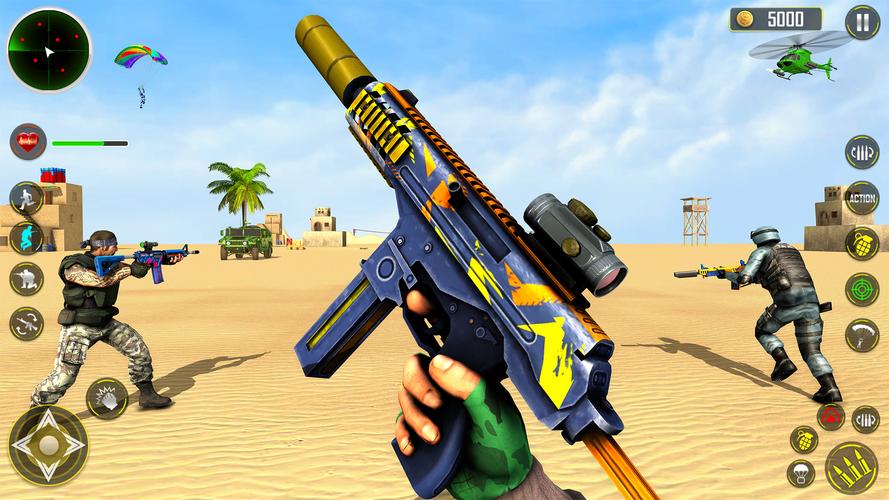 FPS Shooting game 3d gun game スクリーンショット 3