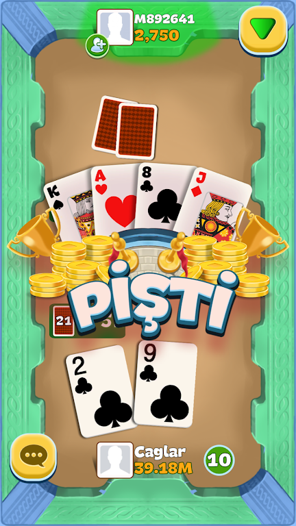 Pişti Master - Gerçek İnsanlar Schermafbeelding 3