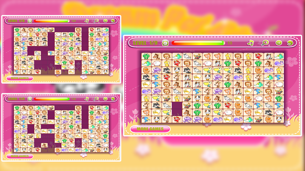Dream Pet Link: Animal Mahjong Connect Captura de pantalla 2