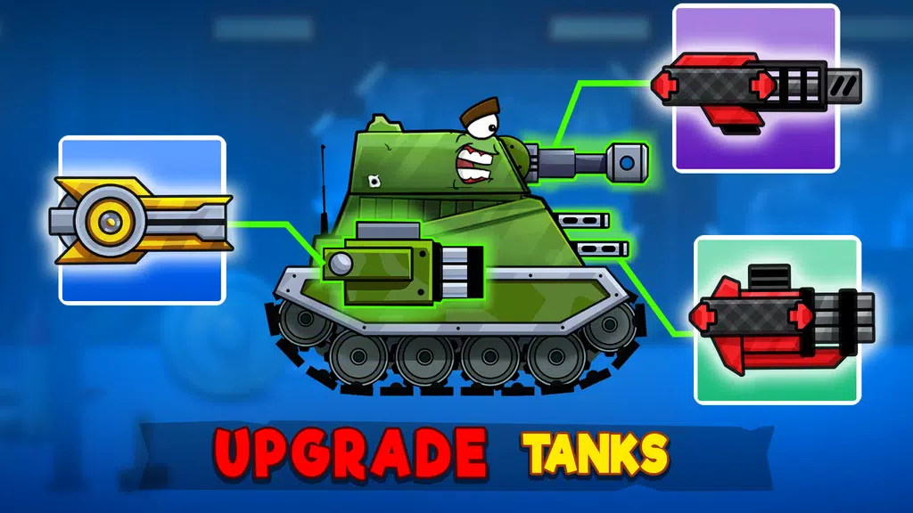 Tanks Arena io: Craft & Combat ဖန်သားပြင်ဓာတ်ပုံ 1