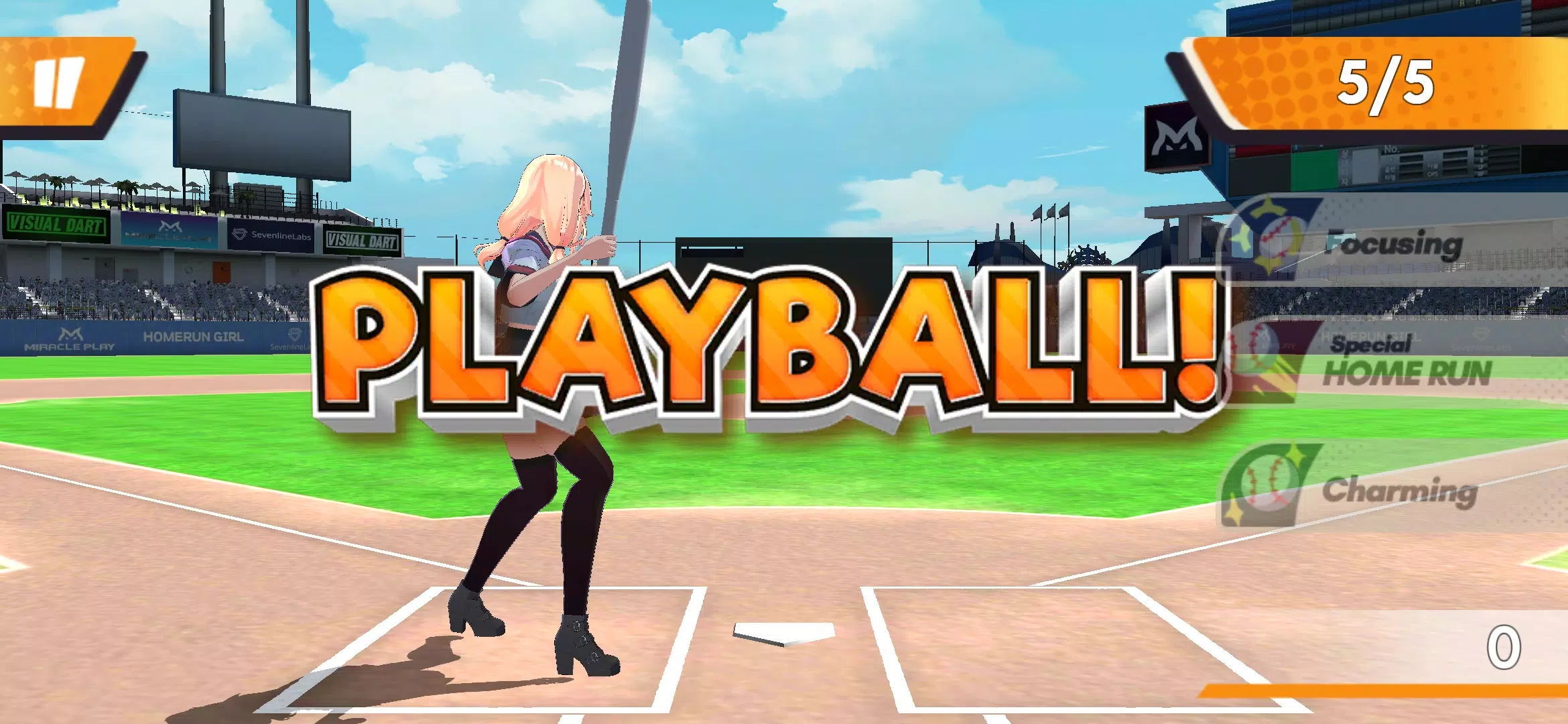 HomeRun Girl 螢幕截圖 3