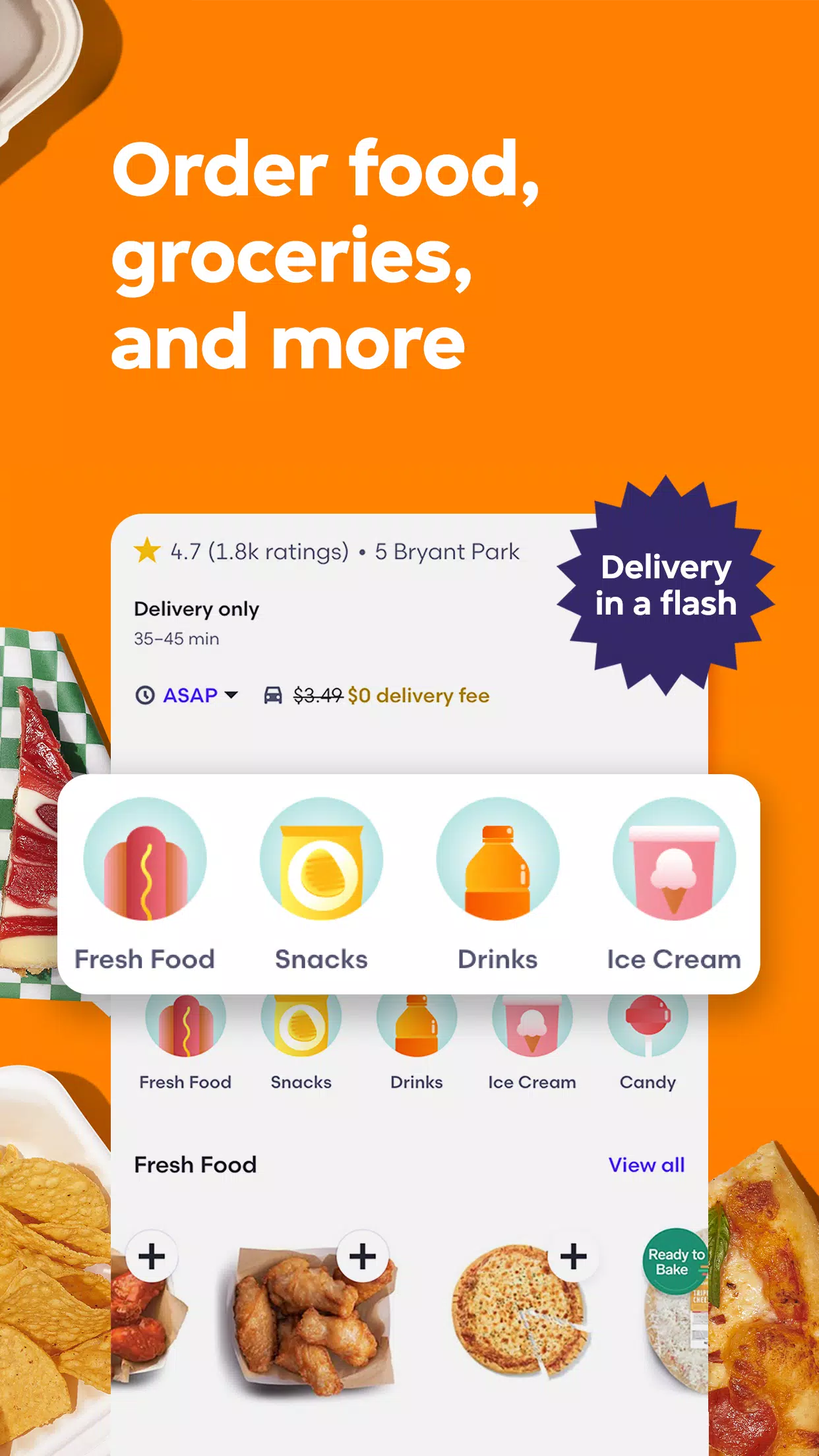 Grubhub Screenshot 1