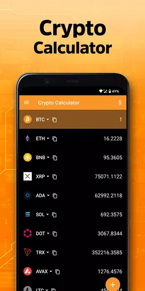 Crypto Calculator ဖန်သားပြင်ဓာတ်ပုံ 2