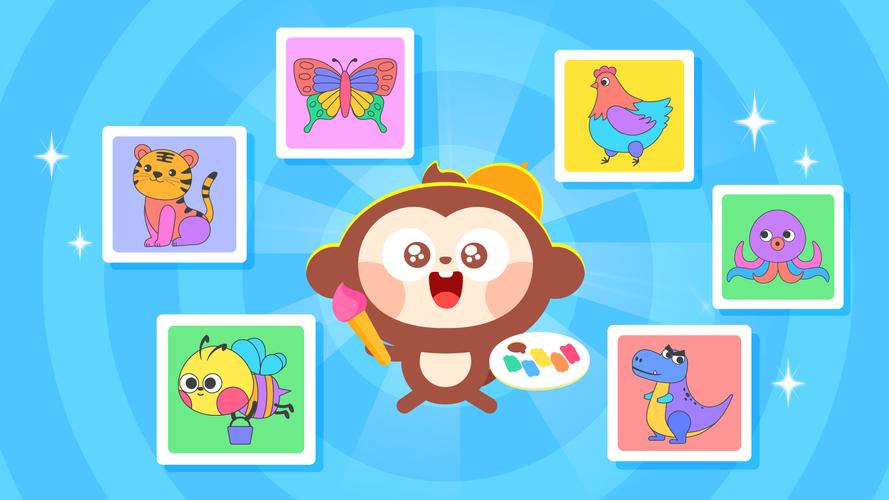 DuDu Color Painting Game 스크린샷 0