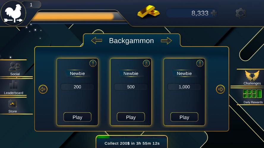 Backgammon Plakato : محبوسه Captura de tela 3