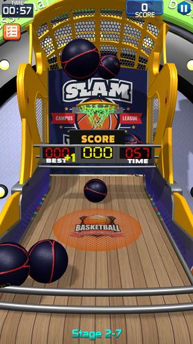 Flick Basketball Stages ဖန်သားပြင်ဓာတ်ပုံ 3