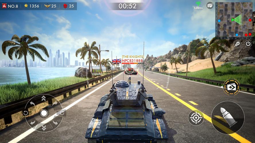 Tank Conflict: PVP Blitz MMO Tangkapan skrin 0