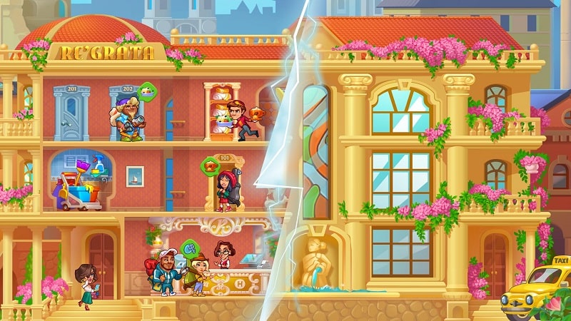Grand Hotel Mania: 酒店游戏应用截图第3张