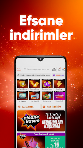 Hepsiburada: Online Alışveriş Captura de pantalla 1