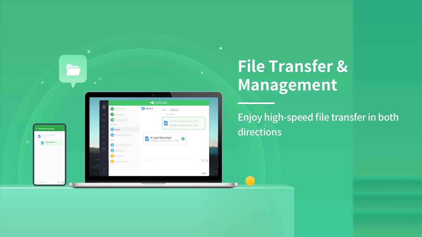 AirDroid: File & Remote Access Screenshot 1