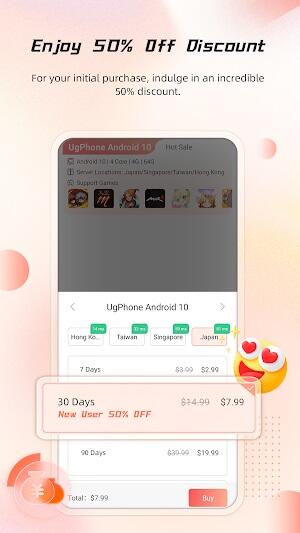 UgPhone mod apk premium unlocked