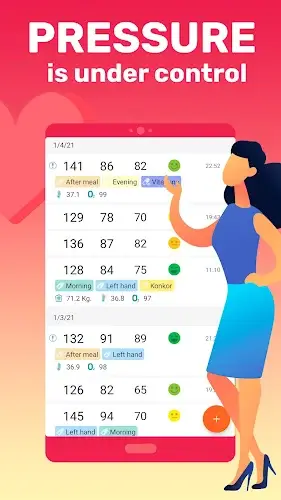 Blood Pressure－Cardio Journal Zrzut ekranu 2