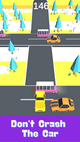 Traffic Road Cross Fun Game 螢幕截圖 1
