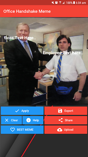 Office Handshake Meme Creator 螢幕截圖 0