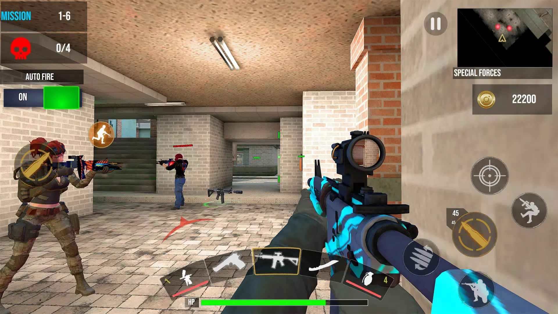 Schermata FPS Commando Strike 3D 1