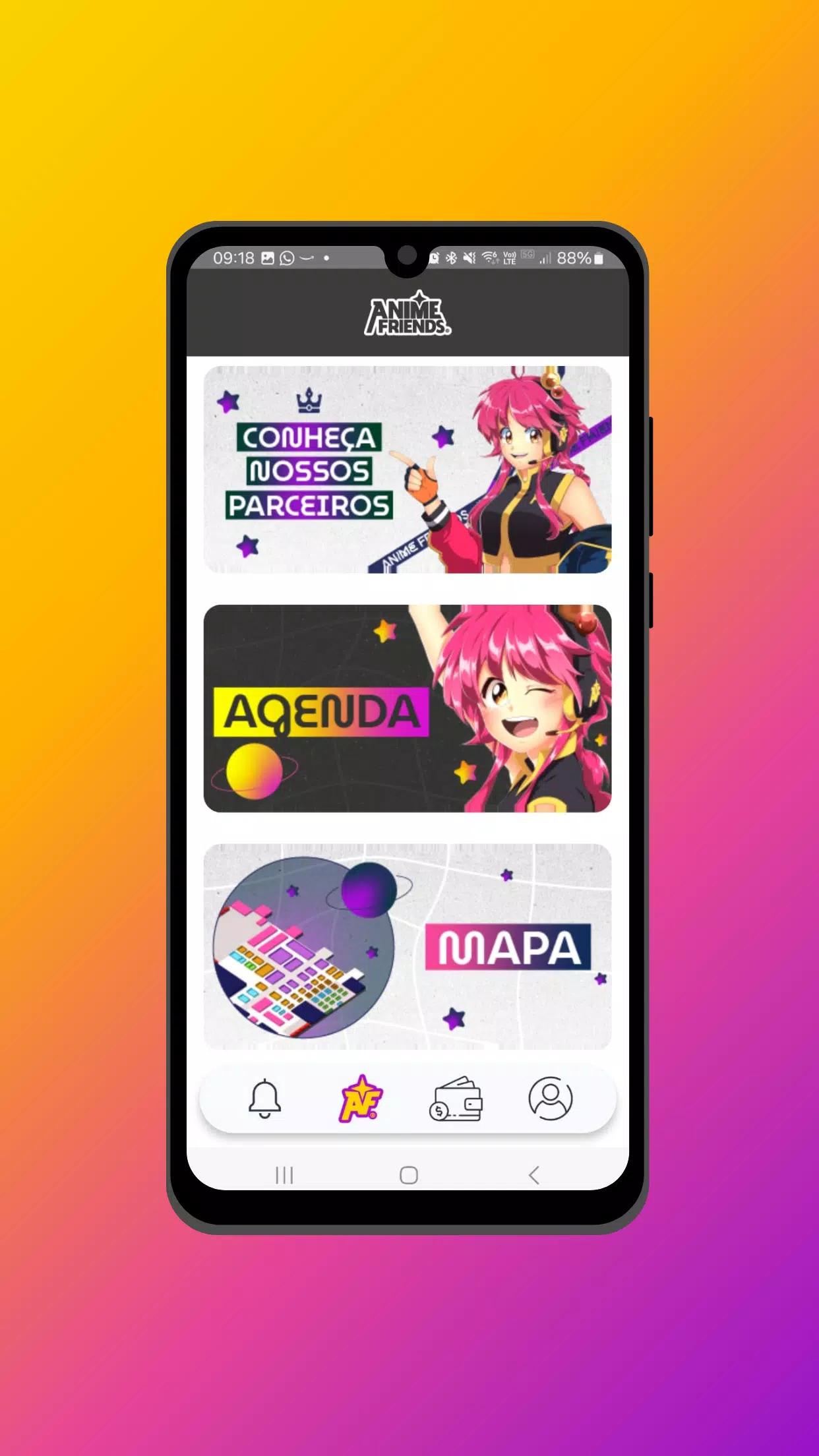 App Anime Friends 螢幕截圖 2