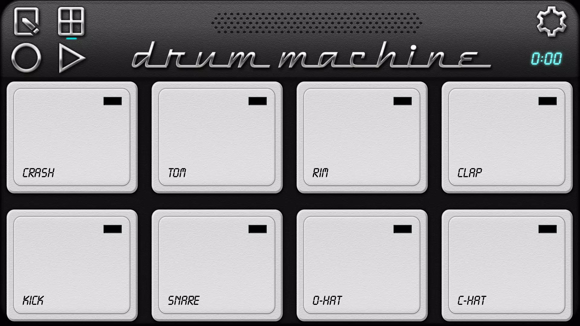 Schermata Drum Machine 0