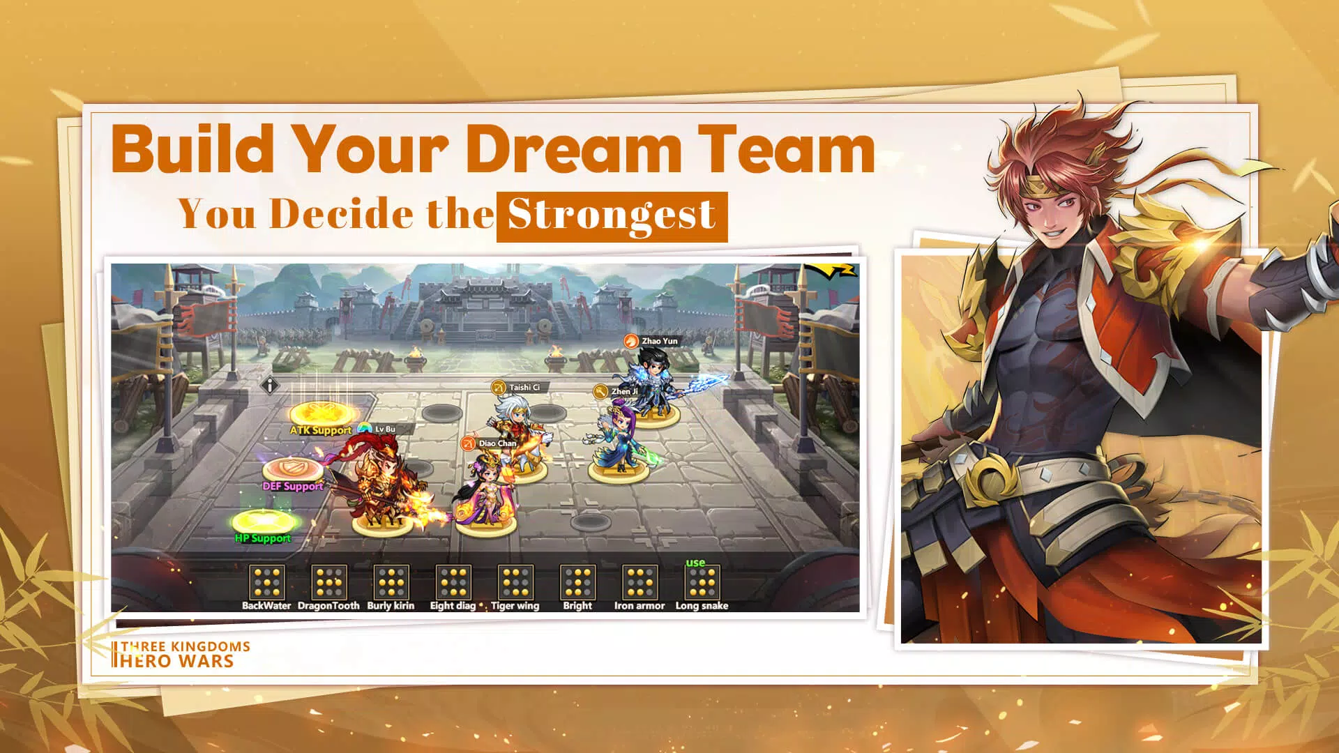 Three Kingdoms: Hero Wars Tangkapan skrin 2
