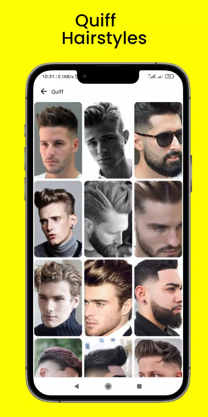 Mens Latest Hairstyles 2023 Zrzut ekranu 1