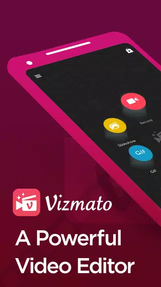 Vizmato - Video editor & maker ภาพหน้าจอ 0