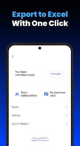 Business Card Scanner by Covve Screenshot 3