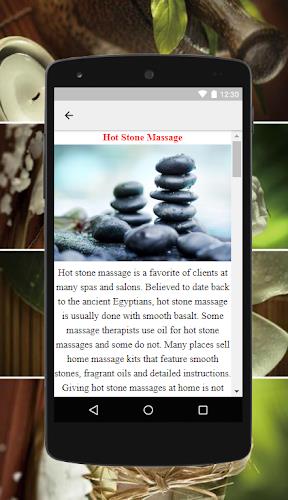 Massage Techniques and Tips Screenshot 1