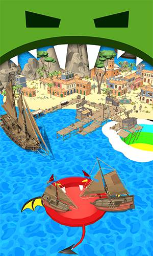 City Hole Io: Robot Attack 螢幕截圖 2