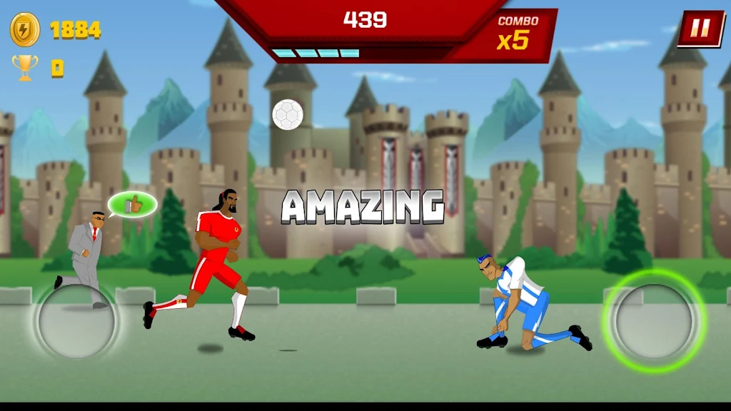 Supa Strikas Dash - Dribbler Runner Game Mod Screenshot 2