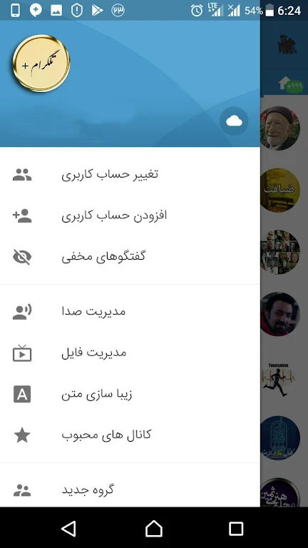 تلگرام پلاس स्क्रीनशॉट 0