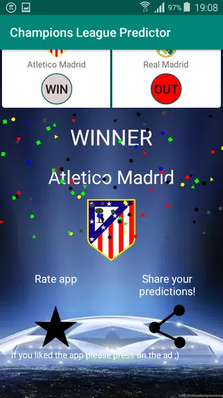 Champions Football Predictor ဖန်သားပြင်ဓာတ်ပုံ 2