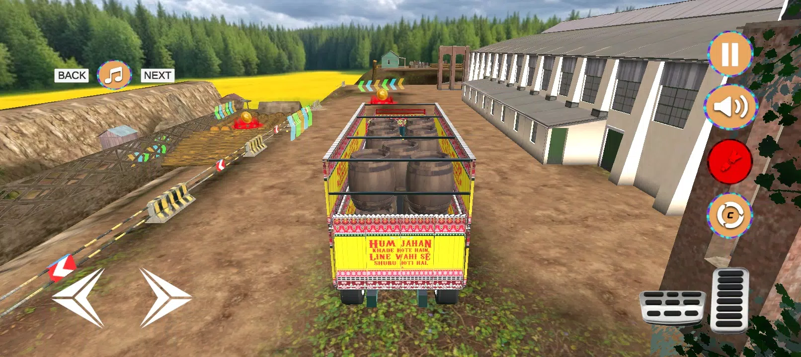 Hill Truck Simulator Games 3d Tangkapan skrin 0