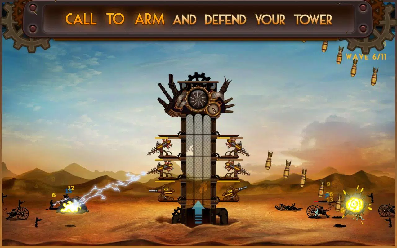 Steampunk Tower ဖန်သားပြင်ဓာတ်ပုံ 1
