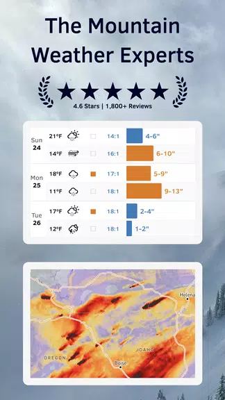 OpenSnow: Snow Forecast ภาพหน้าจอ 0