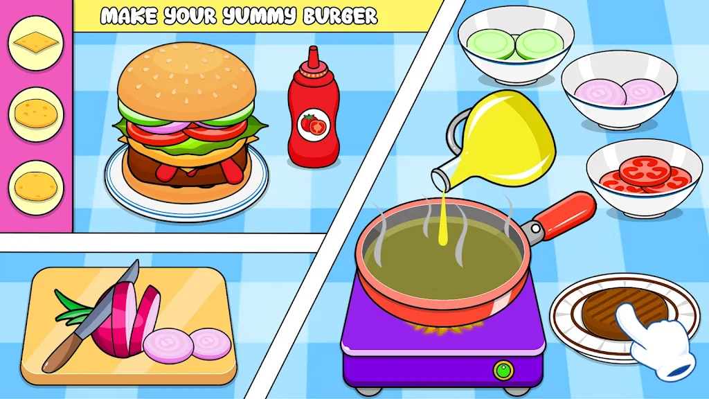 Kitchen Set Cooking Games 스크린샷 0