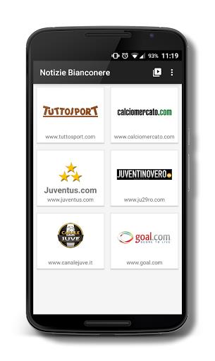 Bianconeri News - Unoff App スクリーンショット 1