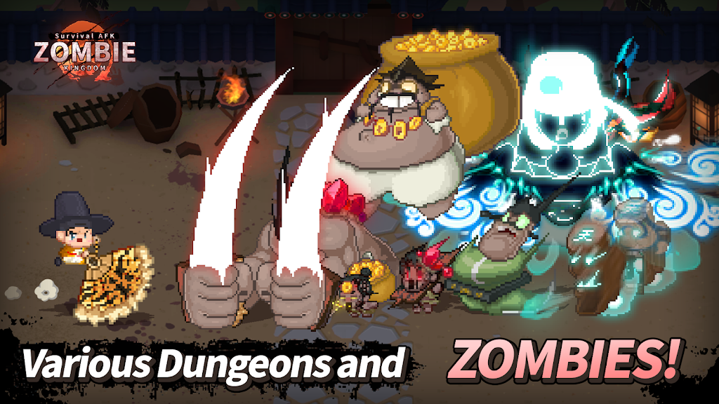 ZOMBIE Kingdom : Idle RPG 스크린샷 2