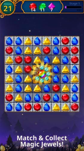 Jewels Magic: Mystery Match3 스크린샷 0