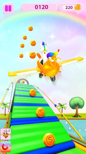 Unicorn Kingdom: Running Games 螢幕截圖 1
