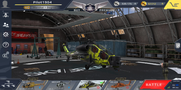 SkyBreakers Helicopters ဖန်သားပြင်ဓာတ်ပုံ 0