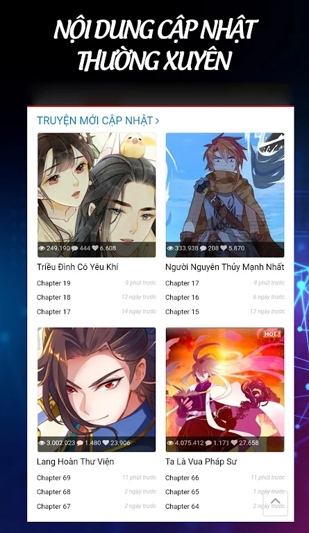 Manga Mobile - Đọc truyện tranh 螢幕截圖 1