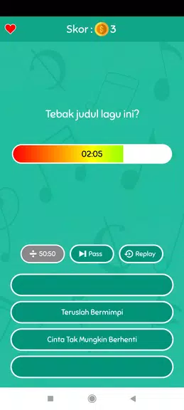 Game Tebak Lagu Screenshot 2