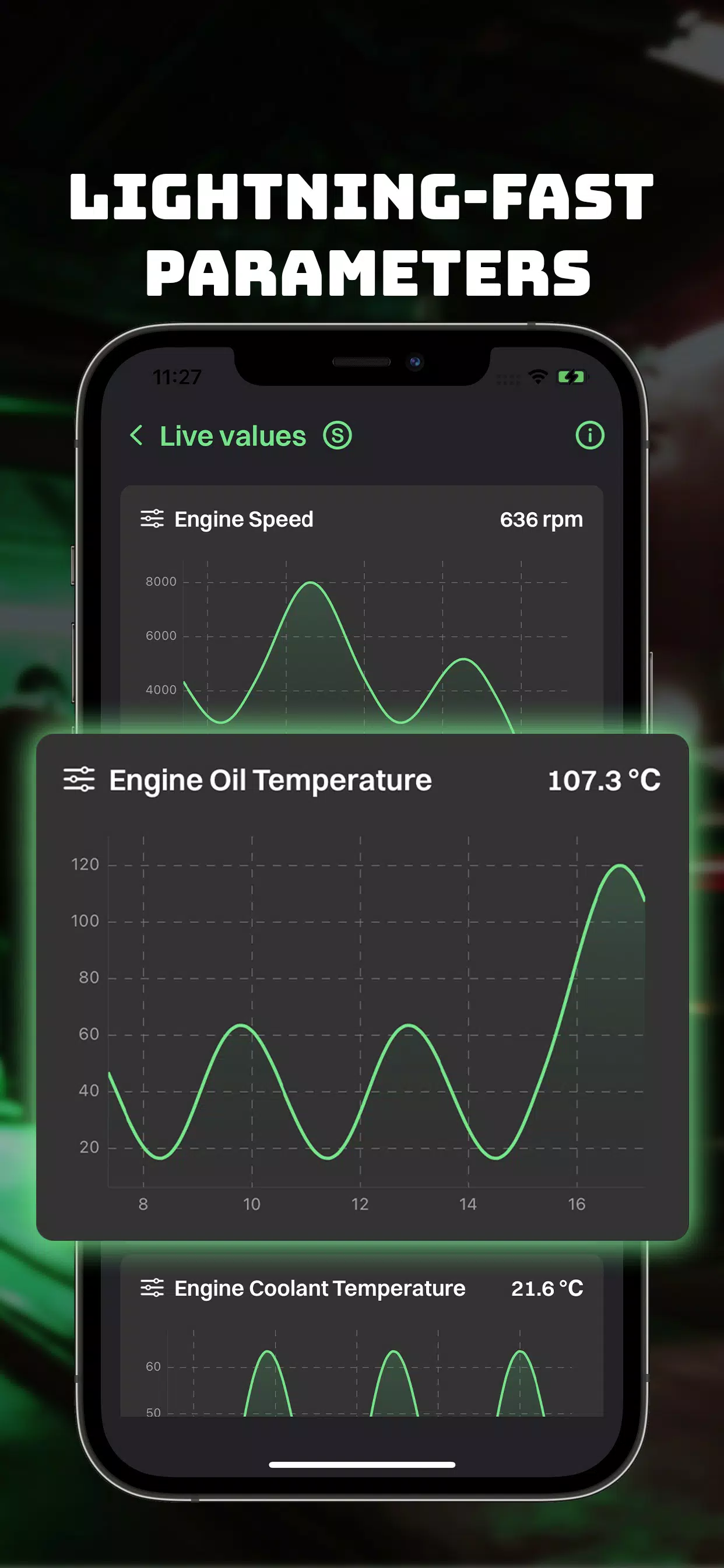 Schermata ULTRA OBD OBD2 CAR SCANNER ELM 3