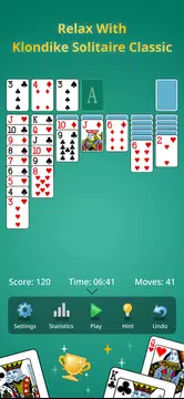 Solitaire Klondike classic. Screenshot 0