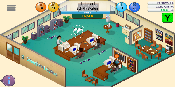 Game Dev Tycoon ภาพหน้าจอ 1