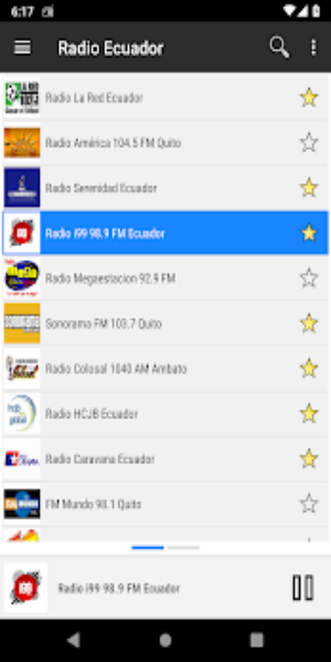RADIO ECUADOR : Free Ecuadorian stations live Tangkapan skrin 1