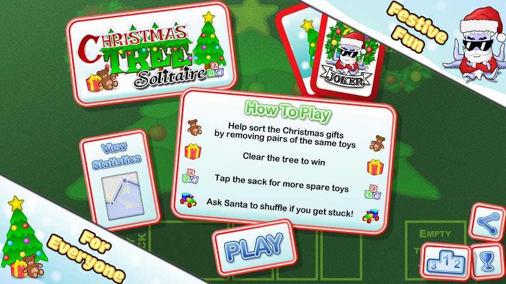 Christmas Tree Solitaire Ảnh chụp màn hình 3