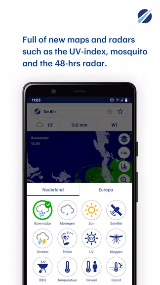 Buienradar - weer Screenshot 2