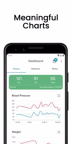 AVAX Blood Pressure Diary Screenshot 0